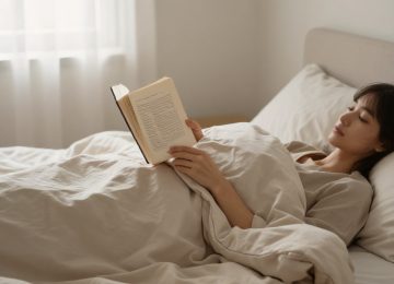 Benefits of Morning Reading in Bed as a Self-Care Practice
