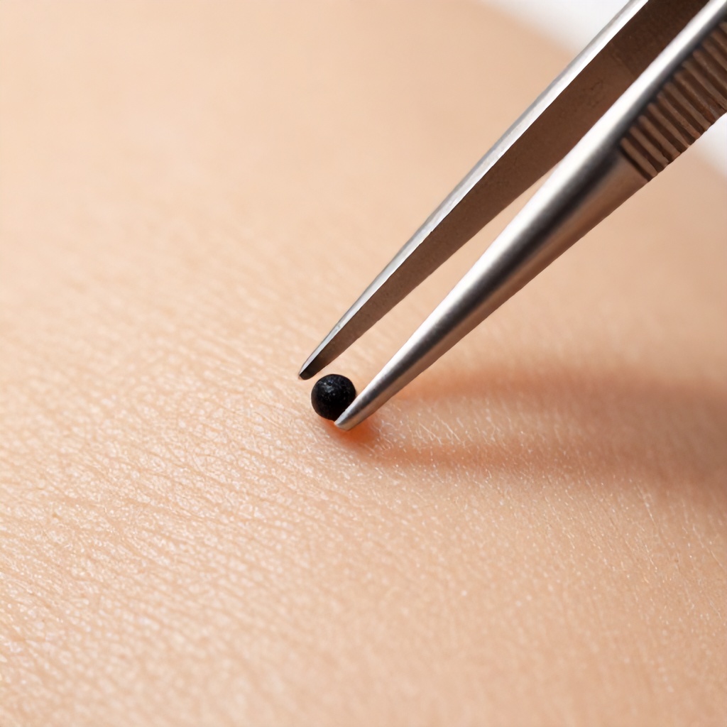 Blackhead Removal Using Fine-Tipped Tweezers: A Precise Technique