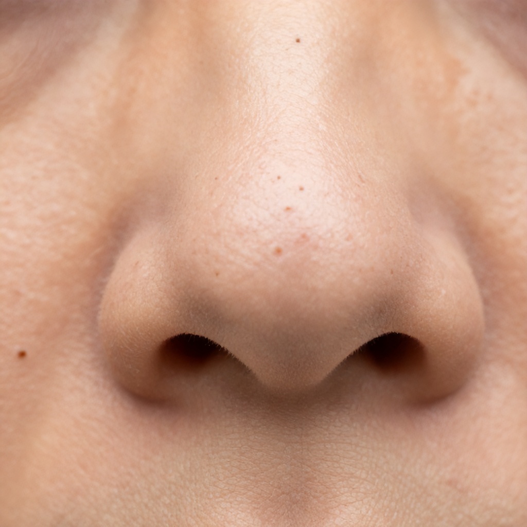 Close-Up Human Skin Texture: Understanding Visible Pores and Blackheads