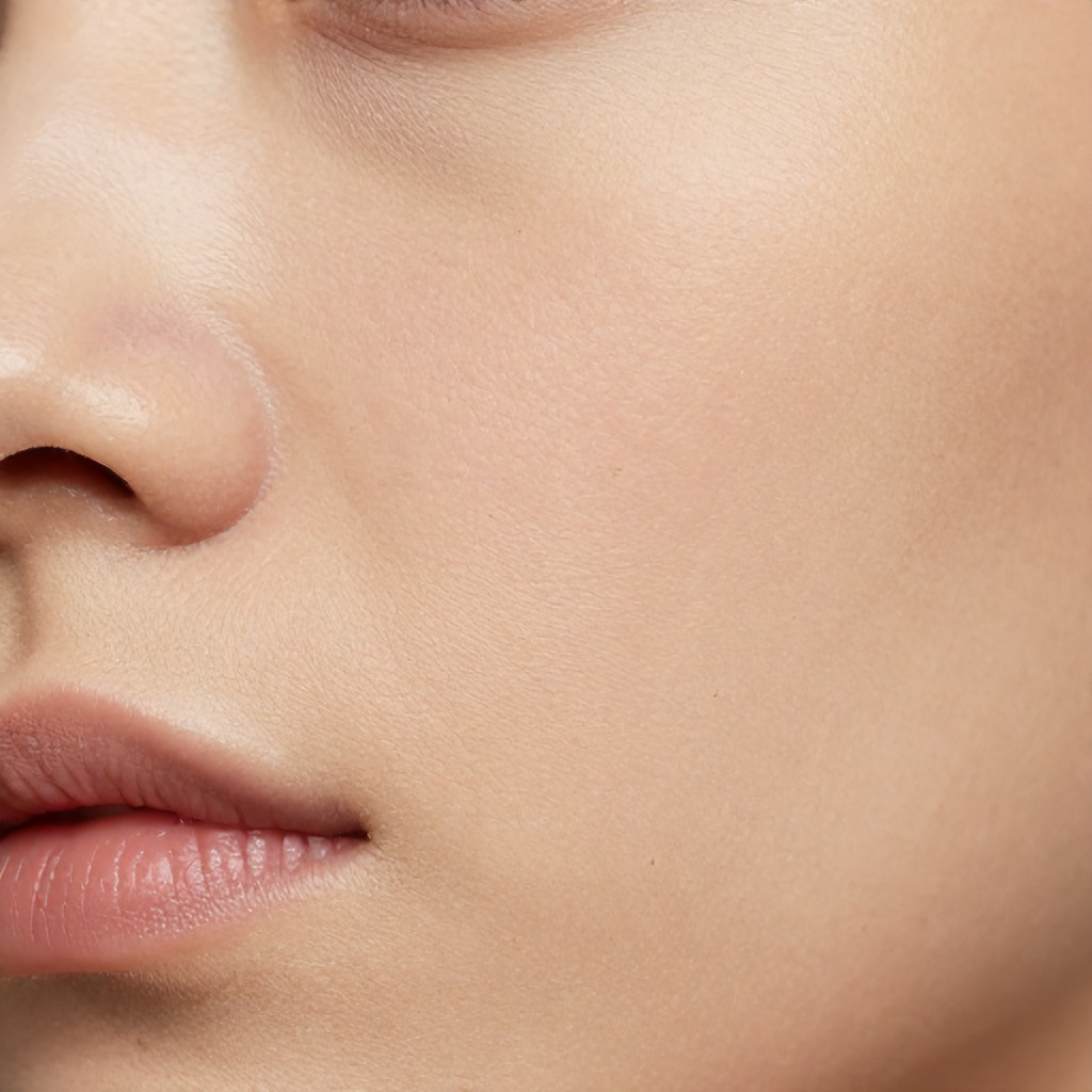 Close-Up Study of Numbered Facial Markings: Decoding Skin Features