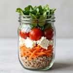 Colorful Layered Salad: A Versatile Meal for Lunch or Dinner
