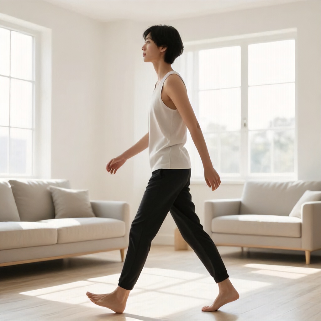 Effective One-Mile Power Walking Routine for Home Cardiovascular Fitness
