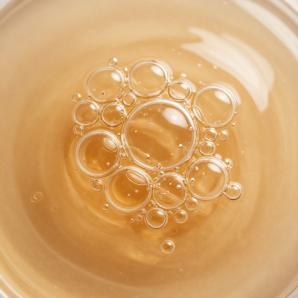 How Macro Bubbling Textures Demonstrate Skincare Formulation Stability in Commentary Videos