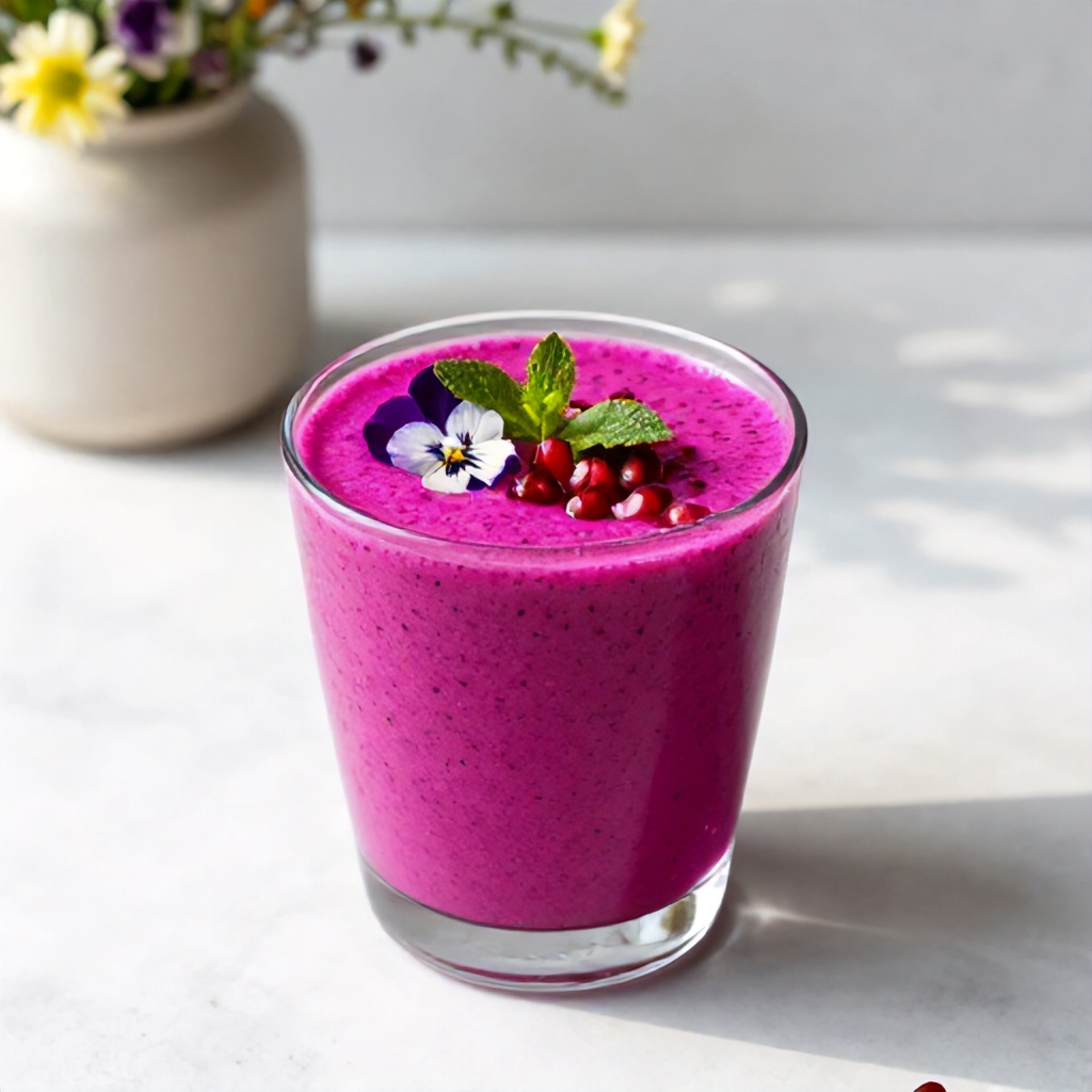 How to Style Fruit Smoothies With Vibrant Botanical Floral Arrangements