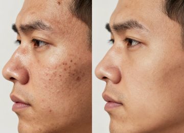 Male Acne Skincare Transformation: Before and After Results for Adults