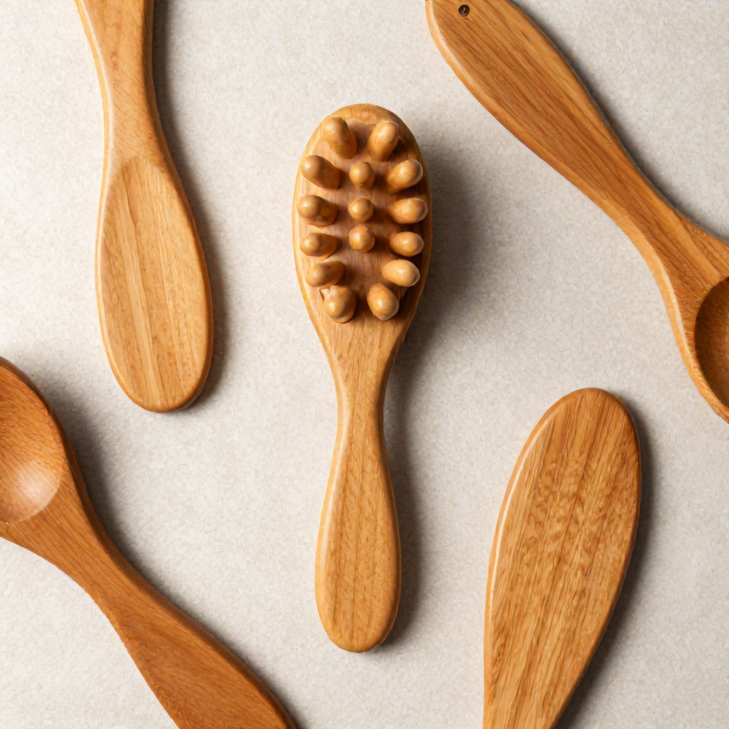 Natural Wooden Massage Tools Enhance Holistic Wellness and Self-Care