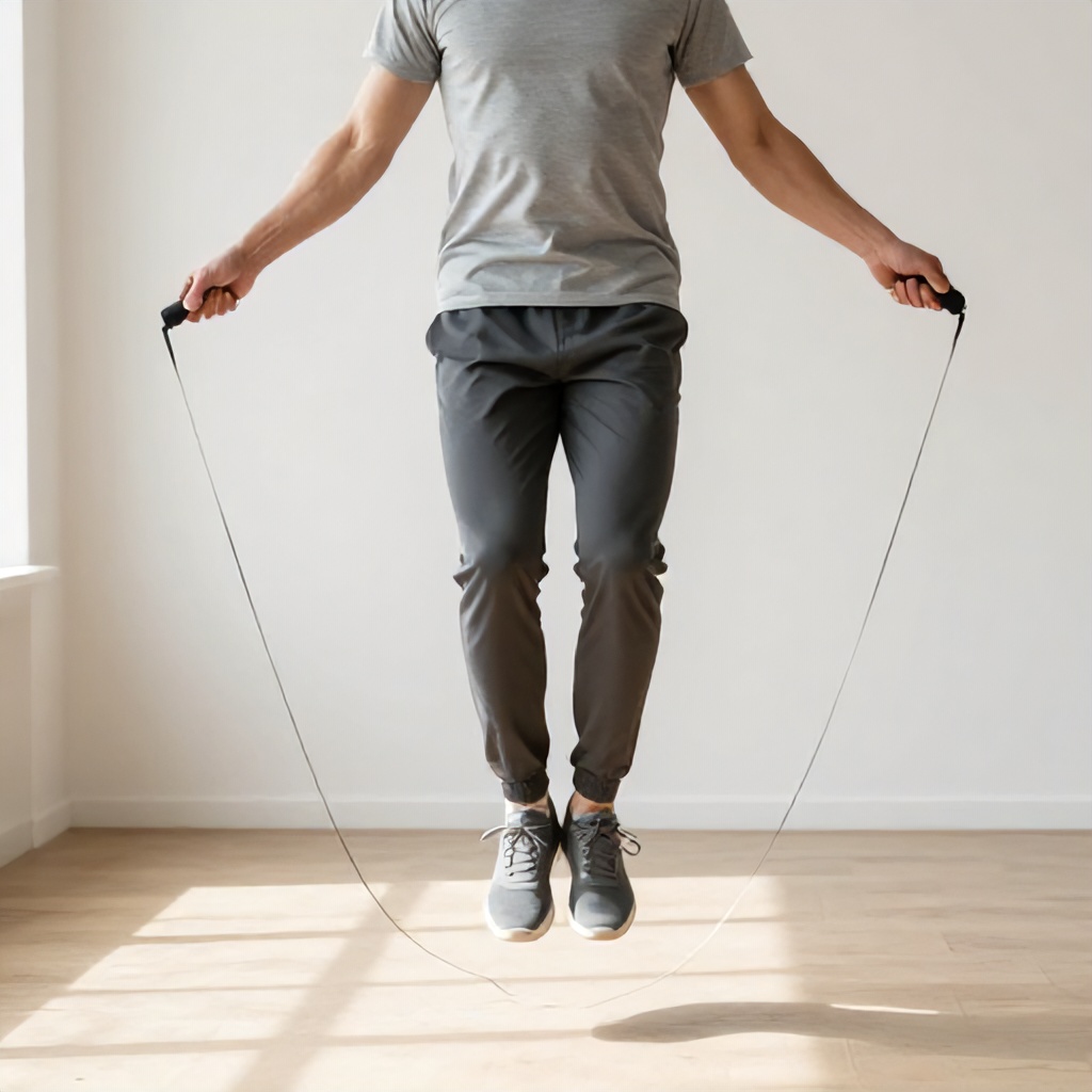 Ten-Minute Jump Rope Workout Routine for High-Intensity Home Fitness