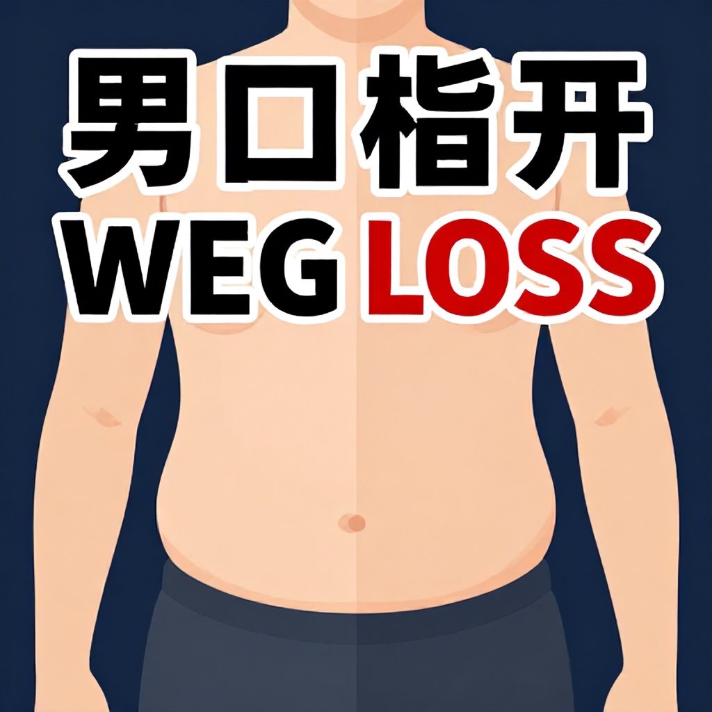 The image features bold, black and red text superimposed over a split-screen illustration of a torso. The graphic depicts a transformation, showing a midsection before and after weight loss against a dark blue background. The overall style is instructional and promotional, emphasizing a physical change in a fitness context.